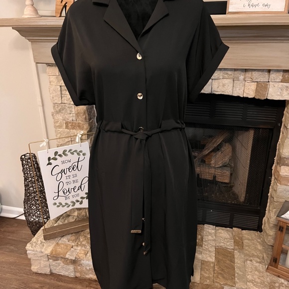 Ladies Black Roz & Ali Dress - Picture 2 of 4